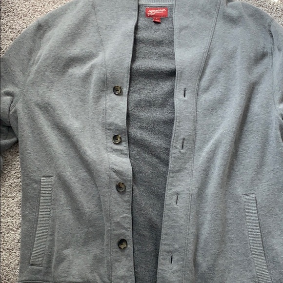 Men’s Long Sleeve Cardigan - Picture 3 of 3